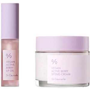 Dr.Ceuracle - Vegan Active Berry Lifting Cream + Lip Oil Set