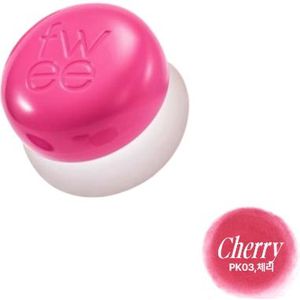 Fwee - Lip & Cheek Blurry Pudding Pot - 5g - PK03 Cherry