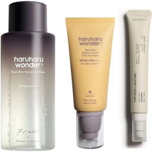 haruharu wonder - Black Rice Makeup Prep Combo Set