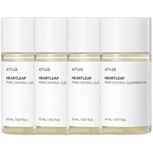ANUA - Heartleaf Pore Control Cleansing Oil - 20ml (4ea) Set