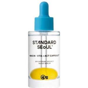 STANDARD SEOUL - Brightening Bouncy Boost Serum (Niacin, Vita + Act Capsule) - 30ml