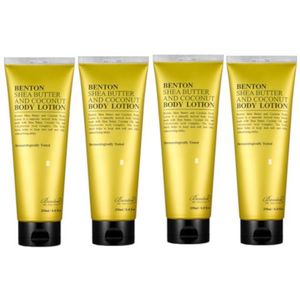 Benton - Shea Butter & Coconut Body Lotion - 250ml (4ea) Set