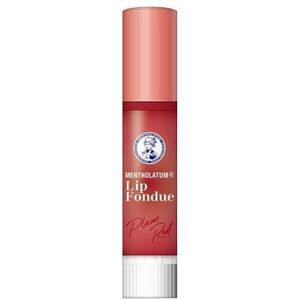 Rohto Mentholatum - Lip Fondue Color Lip Balm - 3.2g - Plum Red