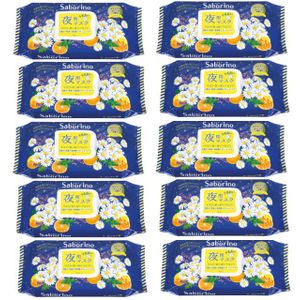BCL - Saborino Mask - Saborino Night Mask - Chamomile Orange - 28pc (10ea) Set