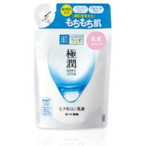 Rohto Mentholatum - Hada Labo Gokujyun Hyaluronic Acid Hydrating Milk Refill - 140ml