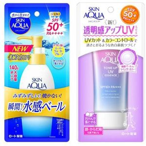 Rohto Mentholatum - Skin Aqua Sunscreen x Tone Up Set
