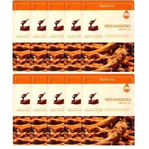 Farm Stay - Visible Difference Mask Sheet - Red Ginseng - 10stuk