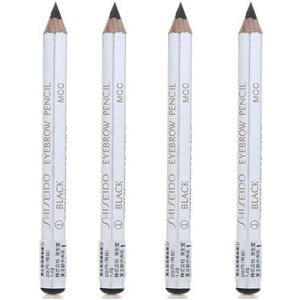 Shiseido - Eyebrow Pencil - 01 Black (4ea) Set