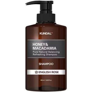 KUNDAL - Honey & Macadamia Nature Shampoo - 500ml - English Rose