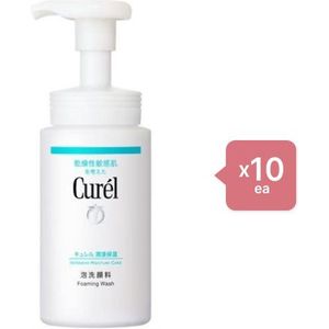 Kao - Curel Intensive Moisture Care Foaming Wash - 150ml 10pcs Set