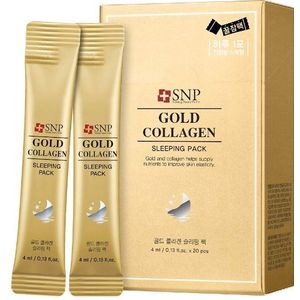 SNP - Gold Collagen Water Sleeping Pack - 20stukken