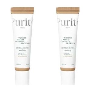 Purito SEOUL  - Wonder Releaf Centella BB Cream SPF 30 PA++++  -  30ml  -  #27 Sand Beige (2ea) Set