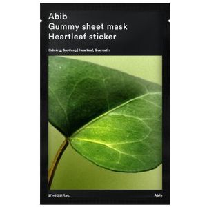 [Promotie] Abib - Gummy Sheet Mask - Heartleaf Sticker - 1stuk