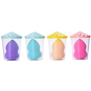 MINGXIER - Makeup Blender Beauty Sponge - Gourd with Container (Random Colour) - 1 stuk