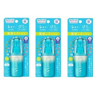 Kao - Biore UV Aqua Rich Aqua Protect Mist SPF50 PA++++ - 60ml (3ea) Set