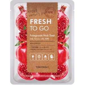 TONYMOLY - Fresh To Go Mask Sheet - POMEGRANATE - 1stuk