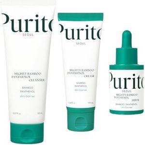 [Promotie]Purito SEOUL - Mighty Bamboo Panthenol Cream + Serum + Cleanser Set