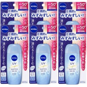 NIVEA Japan - UV Super Water Gel EX SPF50+ PA++++ - 80g (6ea) Set