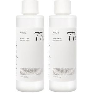 ANUA - Heartleaf 77% Soothing Toner - 500ml (2ea) Set