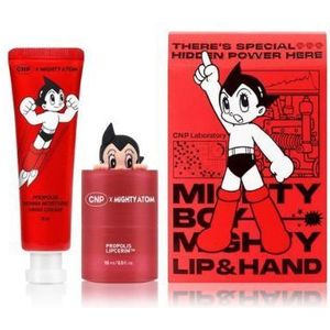 CNP LABORATORY - Propolis Lipcerin & Hand Cream Set (Mighty Atom Edition) - 15ml + 30ml