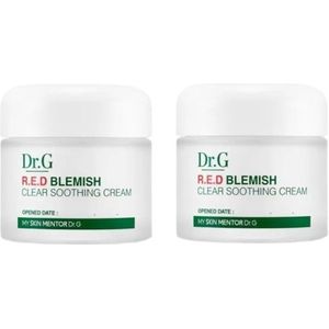 Dr.G R.E.D Blemish Clear Soothing Cream - 70ML - White (2ea) Set