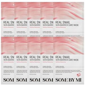 SOME BY MI - Real Snail Skin Barrier Care Mask - 10stukken
