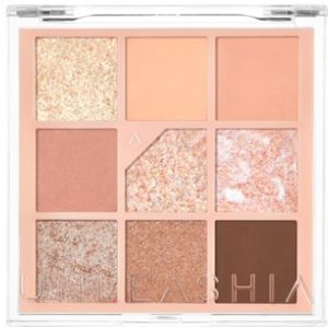 Unleashia - Glitterpedia Eye Palette - 6.2g - No3 All of Coral Pink