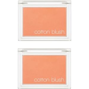 MISSHA - Cotton Blush - No.Carrot Butter Cream (2ea) Set