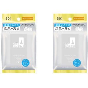 Shiseido - Sea Breeze Face & Body Ice Sheet - 30 sheets - Citrus Sherbet (2ea) Set