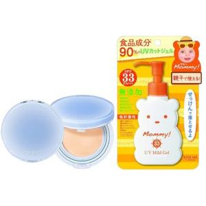 ISEHAN - Kiss Me Mommy UV Mild Gel SPF33 PA+++ - 100ml X Romand - Bare Water Cushion - 20g - 21 Natural