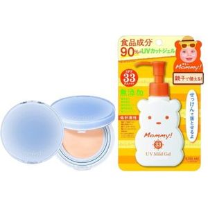 ISEHAN - Kiss Me Mommy UV Mild Gel SPF33 PA+++ - 100ml X Romand - Bare Water Cushion - 20g - 21 Pure