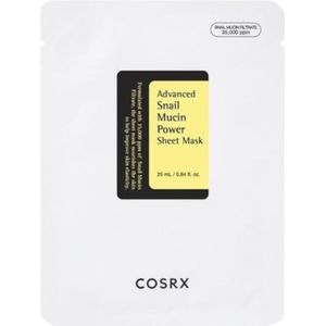 COSRX - Advanced Snail Mucin Power Essence Sheet Mask - 1stukken