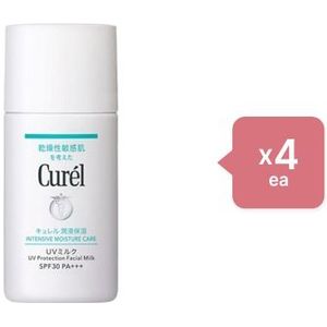 Kao - Curel Intensive Moisture Care UV Protection Facial Milk SPF30 PA+++ - 30ml (4ea) Set