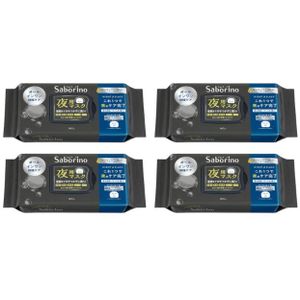 BCL - Saborino Good Night Mask - 32 pc - Night Black (4ea) Set