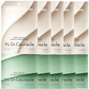 Dr.Ceuracle - Expert Spirulina Cooling Modeling Mask 30g*5ea + Collagen Firming Modeling Mask 30g*5ea Set
