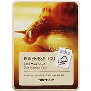 TONYMOLY - Pureness 100 Mask Sheet - Snail - 1stuk