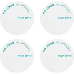 innisfree - No-Sebum AC Powder - 5g (4ea) Set