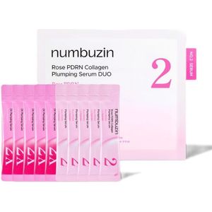 numbuzin - No.2 Rose PDRN Collagen Plumping Serum Duo Trial Kit - 1.2ml*10ea