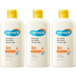 Derma:B - Everyday Sun Block SPF50+ PA++++ - 200ml (3ea) Set