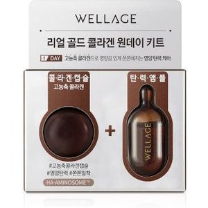 Wellage - Real Gold Collagen One Day Kit - 1stuk