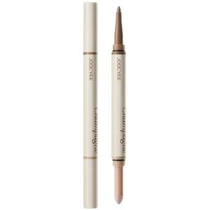 Joocyee - Dual-Ended Shadow & Liner Eyeshadow Pen - 0.4g+0.36g - 01 Spring Sakura