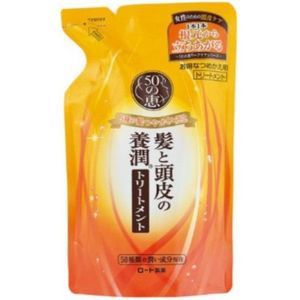[Deal] Rohto Mentholatum  - 50 Megumi Volume Nourishing Hair and Scalp Conditioner Moisturizing (Refill) - 330ml