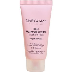 Mary&May - Rose Hyaluronic Hydra Wash Off Pack - 30g