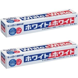 LION - White & White Toothpaste (2ea)