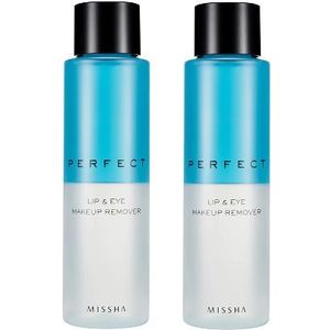 MISSHA - Perfect Lip & Eye Makeup Remover - 155ml (2ea) Set