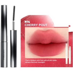 Judydoll - 3D Curling Eyelash Iron Mascara Curly - 2g - 01 Black (1ea) + Cushion Lip Powder Cream - 1.8g - N14 Cherry Pout...
