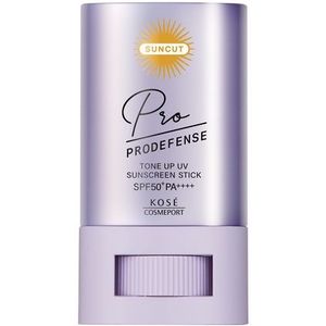 Kose - Suncut Prodefense Tone Up UV Sunscreen Stick SPF50+ PA++++ - 20g