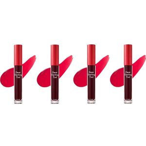 ETUDE - Dear Darling Water Gel Tint - PK002 Plum Red/5g (4ea) Set