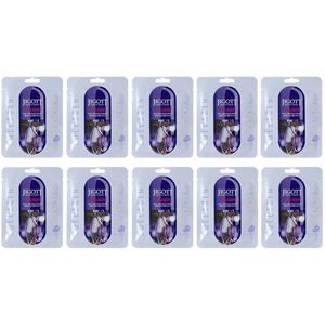 Jigott - Real Ampoule Mask Collagen - 10pcs Set