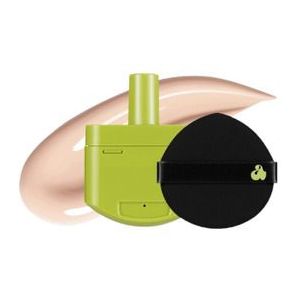 Unleashia - Satin Wear Healthy-Green Cushion RE-FEEL SPF30 PA++ (+ Puff) - 15g - 11N Floral White